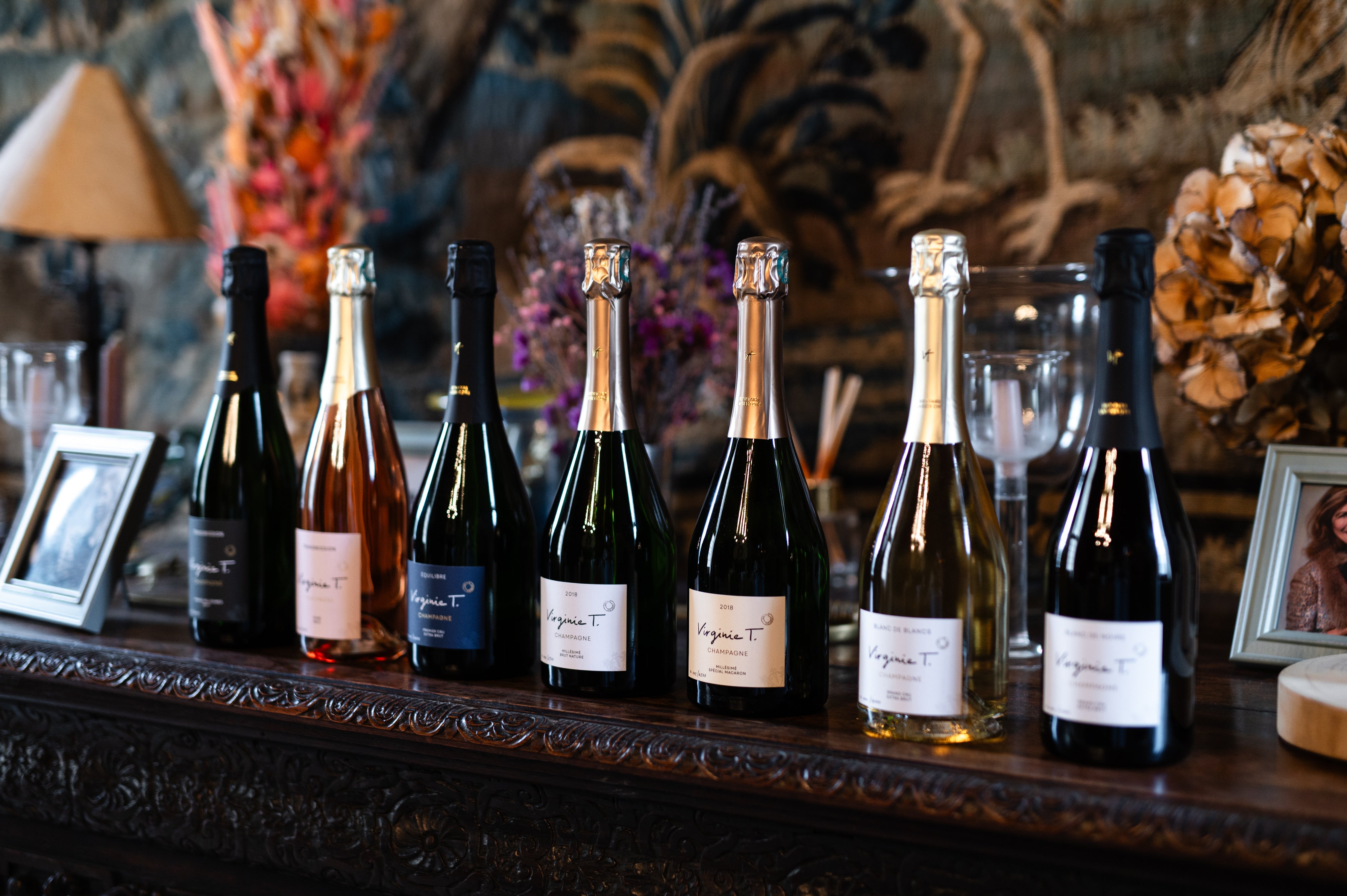 Champagneprovning Virginie T.